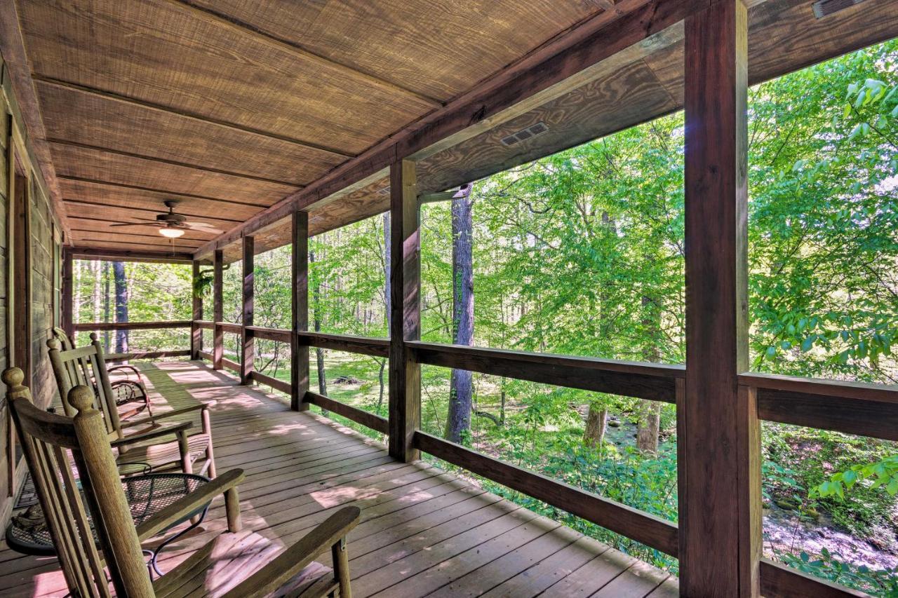 Creekside Marietta Cabin Retreat With Fire Pit! Slater-Marietta Luaran gambar