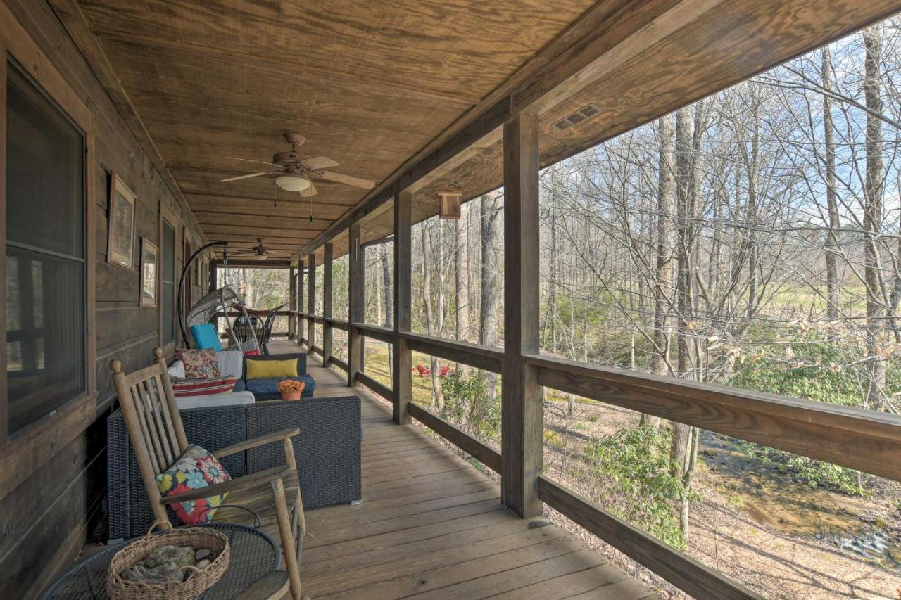 Creekside Marietta Cabin Retreat With Fire Pit! Slater-Marietta Luaran gambar